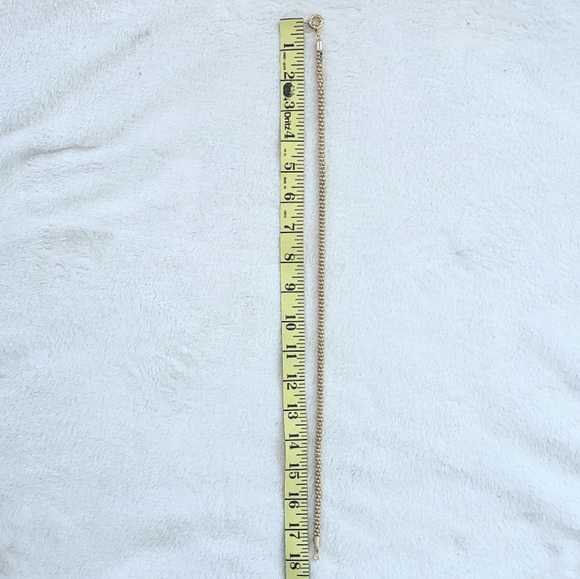 18K Gold Plated Puff Popcorn Chain Necklace - Picture 7 of 7